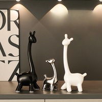 Décoration d'intérieur en forme de cerf, ensemble créatif d'artisanat décoratif