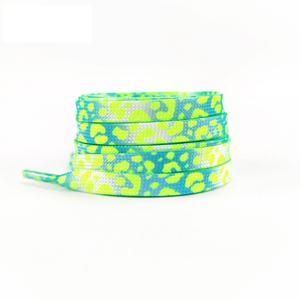 เชือกรองเท้าลายเสือดาวสีสันสดใส คุณภาพสูง ขนาด 8 มม. สำหรับรองเท้าผ้าใบลำลองและรองเท้ากีฬาแฟชั่น - Product Image 5