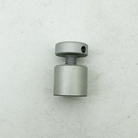 Walron professionnel Satin anodisé aluminium magnétique mural réfrigérateur signe entretoise attaches 16x16mm