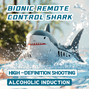 Juguete de Tiburón a Control Remoto 2.4G con Cámara HD y Función de Rociado de Agua, Barco <span class=keywords><strong>RC</strong></span> Eléctrico Biomimético para Niños, Juego al Aire Libre - Product Image 2