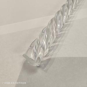 Spiral Pattern <b>Bubble</b> Plastic Acrylic Tube Diameter 10~300mm clear Color Acrylic <b>Pipe</b> From China Factory Directly Produce - Product Image 4