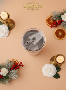 แก้วกาแฟสแตนเลสขนาด 20 ออนซ์ พร้อมฝาปิด แก้วสแตนเลสพร้อมฝาปิด สินค้าขายดีประจำปี 2024 แก้วเก็บความร้อนสุญญากาศ - Product Image 3