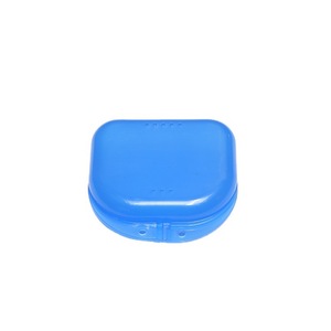 Multi Colored <b>Retainer</b> <b>Case</b> With Holes Denture And Braces Storage Box Small Size For Child Use - Product Image 3