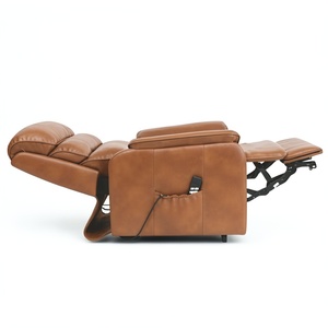 Fauteuil inclinable électrique moderne en cuir, fauteuil de salon en cuir, fauteuil de bureau élégant avec fonction lift - Product Image 2