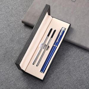 Premium Metal Ballpoint Pen Gift <b>Set</b> with Custom Logo - Executive Promotional Office Writing Pens - Product Image 1
