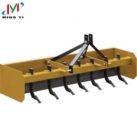 Niveleur laser de haute qualité / niveleur de terrain / racloir de nivellement / lame de tracteur / racloir de nivellement de terrain / niveleur de terrain à boîte / niveleur de terrain à boîte à chaud