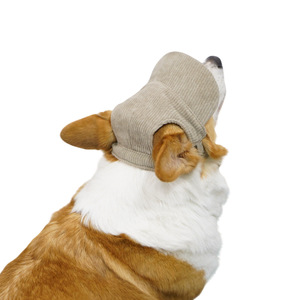 Chongtapet Gorra de béisbol para perros, sombrero de verano para Corgi, Teddy, Golden Retriever, sombrero de protección solar para mascotas, estilo monocromático - Product Image 5