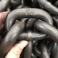 Aparejo Venta caliente G80 Cadena de acero de aleación 6mm a 26mm 8T Capacidad de carga
