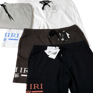 Lot de déstockage usine Bangladesh : Shorts de survêtement en coton bouclette premium pour hommes, avec cordon de serrage, style Bermuda, pour la détente - Product Image 1