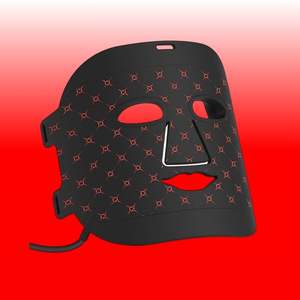 OEM, masque facial <span class=keywords><strong>LED</strong></span> en silicone bio <span class=keywords><strong>PDT</strong></span>, blanchiment de la peau, traitement de l'acné du visage, machine de thérapie par la lumière rouge, anti-rides, caractéristique mains - Product Image 1