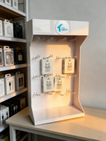 Tinya Custom Stores Aanrechtblad Acryl Mobiele Accessoires Kabel Kantoorartikelen Winkel Adapter Oplader Display Stand Haken Retail