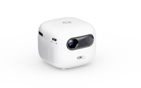 Nouveau Mini Projecteur Portable 2025 Intelligent Android Triple DLP avec Mise au Point Manuelle, Projecteur de Poche pour Films en Extérieur, Rechargeable via Port Type-C