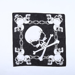 Pañuelo cuadrado de algodón estampado al por mayor - Product Image 1