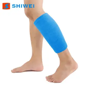 Strengthen Shin Pad Crashproof Antislip Basketball Sport Long Calf Sleeve Protective Leg Guard