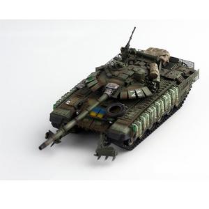 Modèle de réservoir de T-72B3M ukrainien <span class=keywords><strong>1</strong></span>/<span class=keywords><strong>72</strong></span> pour collection de bureau ou ornement - Product Image 5