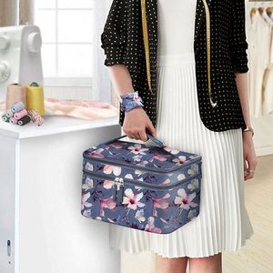 Usine BSCI, trousse de couture personnalisée à double couche, étui de rangement pour accessoires de couture, sac de voyage pour accessoires de couture - Product Image 6