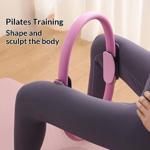 Cercle Magique de Pilates, Anneau de Résistance <span class=keywords><strong>Yoga</strong></span> en EVA, Haute Élasticité, Équipement de Fitness à Domicile pour Débutants, Idéal pour Affiner le <span class=keywords><strong>Dos</strong></span> - Product Image 2