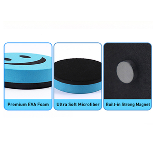 FOSKA Effaceur magnétique EVA à surface en <span class=keywords><strong>feutre</strong></span> doux, facile à saisir et à nettoyer, motif dessin animé mignon, sans traces, pour <span class=keywords><strong>tableau</strong></span> <span class=keywords><strong>blanc</strong></span> - Product Image 3