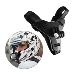 Full Face Helm Kin Mount Houder Voor Gopro Hero 8 7 5 Sjcam Motorhelm Chin Stand Camera Accessoires Voor go Pro Hero 9