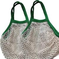 Sac de courses réutilisable en filet de coton, sac fourre-tout en maille pour légumes et fruits de supermarché, sac en filet tricoté pour jouets de plage personnalisable