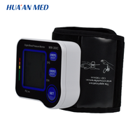 HUAAN Portable Electric Digital Automatic Wrist Blood Pressure Monitor with 60 Groups Memory