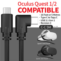 Câble de liaison 5 Gbps 16 pieds USB 3.0 vers Type-C pour casque VR/PC de jeu