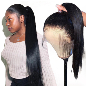 13x4 HD Lace Frontal <strong>Wig</strong> Human Hair Glueless Hd Lace Frontal <strong>Wig</strong> Vendor Full hd Transparent 360 Lace Frontal <strong>Wig</strong> for <strong>Black</strong> <strong>Women</strong> - Product Image 1