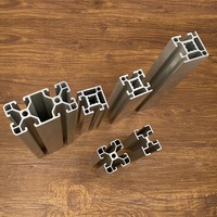 Profil en aluminium d'extrusion Profil en aluminium à fente personnalisée 4040 4080 V Profil en aluminium à fente en T