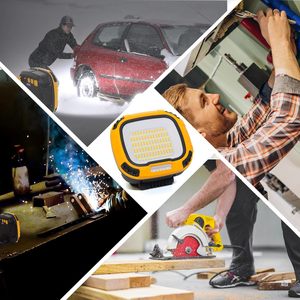 Lampe de travail LED WD-892-3 avec support rotatif et affichage de la quantité de charge Type-C, idéale pour le camping (vente en gros usine) - Product Image 6
