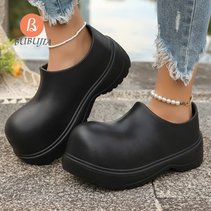 Zapatos De Mujer nuovi stili stivali <span class=keywords><strong>da</strong></span> pioggia EVA spessi Sole altezza aumento scarpe <span class=keywords><strong>da</strong></span> <span class=keywords><strong>cuoco</strong></span> uomo Trendy scarpe <span class=keywords><strong>da</strong></span> coppia - Product Image 1