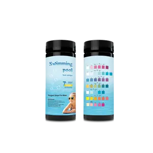 Spa Pool Test Strips 7 In1 Pool Spa Test Strips Best Kit Accurate Water Quality Testing Home Swimming Pools Hot Tubs And Salt Water Test Strips