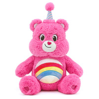 Ours arc-en-ciel authentique de l'usine source, peluche super douce avec doublure en maille, jouet poupée 31cm-50cm, cadeau anti-stress pour filles