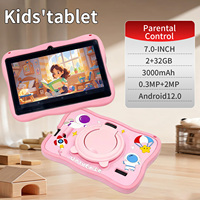 Tablette éducative Android 7 pouces pour enfants Summer Eclipse Astronaut, 2 Go 32 Go, avec lunettes solaires, Wi-Fi, GPS, déverrouillage facial, nouveau MTK, vente en gros