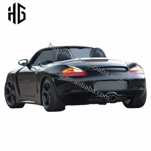 Kit de carrocería ancha <span class=keywords><strong>986</strong></span> Upgrade para <span class=keywords><strong>Porsche</strong></span> <span class=keywords><strong>986</strong></span> <span class=keywords><strong>Boxster</strong></span> 1997-2005, parachoques delantero, parachoques trasero, faldones laterales, guardabarros, kit de carrocería de fibra de vidrio - Product Image 6