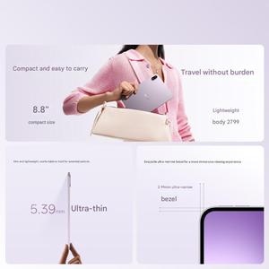 แท็บเล็ต <span class=keywords><strong>OPPO</strong></span> Pad Mini Octa-Core หน้าจอสัมผัส 8.8 นิ้ว พร้อมพอร์ต USB Type-C กันน้ำ เหมาะสำหรับการใช้งานระดับมืออาชีพ - Product Image 3