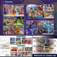Dream Catch Parque Infantil Comercial Interior Personalizado con Temática de Ciencia Robótica, 210-220 m², Centro de Juegos para Niños, Piscina de Bolas y Zona de Juegos Suave