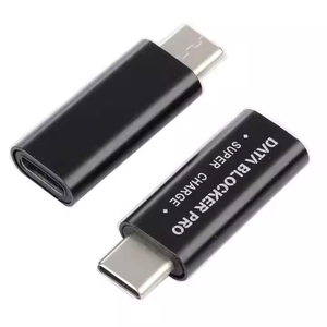 ตัวป้องกันการโจรกรรมข้อมูลแบบ USB Type C ปี 2024 ป้องกันการชาร์จแบบ <span class=keywords><strong>Juice</strong></span> Jacking ป้องกันข้อมูลส่วนตัว ความเร็วสูง ปลอดภัย - Product Image 5