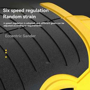 5 인치 랜덤 궤도 샌더 12000 6 가지 속도로 RPM 전기 궤도 샌더 - Product Image 5