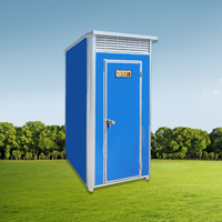 Toilettes portables modernes en gros d'usine avec douche pour appartement, conteneur de toilettes publiques mobiles écologiques