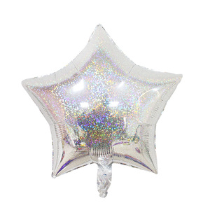 Globo de <span class=keywords><strong>estrella</strong></span> láser de 18 pulgadas para decoración de fiesta de feliz cumpleaños boda San Valenin decoración de fiesta Globos de helio al por mayor - Product Image 2