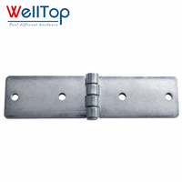 Charnière plate escamotable WELLTOP en stock, charnière dissimulée en fer pour canapé, lit, coffre, armoire
