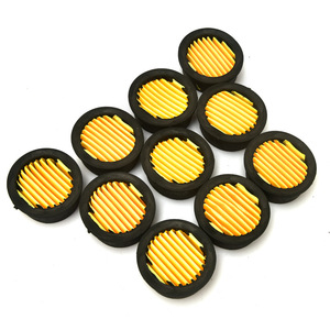 Élément de filtre à air Plowing 30 mm en caoutchouc naturel jaune pour compresseur à fonctionnement silencieux - Product Image 1