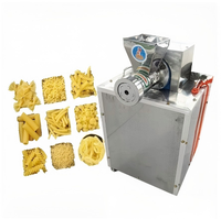 Machine à pâtes italienne multifonctionnelle, petite machine à macaroni, spirales, coquilles, nouilles, oreilles de chat, motorisée, en acier inoxydable