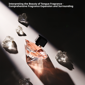 น้ำหอมคุณภาพสูง กลิ่นดอกไม้ ขวดทรงเพชร กลิ่นหอมติดทนนาน สารสกัดจากพืช ปลอดภัย บริสุทธิ์ ให้ความรู้สึกเย้ายวนใจ สเปรย์น้ำหอมหรูหรา - Product Image 3