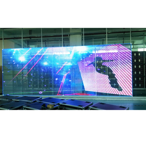 Trong suốt mô-đun màn hình led kính nội thất P3.91 linh hoạt led hiển thị đầy đủ màu sắc p3.91 pantallas led transparentes - Product Image 3