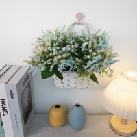 MW81109 — Bouquet de lavande artificielle, nouveau Design de décoration de jardin, de mariage, vente en gros