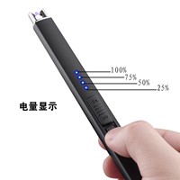 Briquet numérique USB de luxe personnalisé avec logo, technologie à arc plasma, design classique, cadeaux d'affaires, bougie