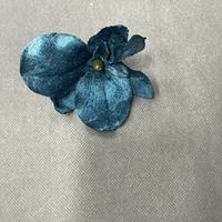 ZSY Pas Cher Prix Fleur Artificielle Fausses Fleurs Décoration Multicolore Velours Papillon Orchidée
