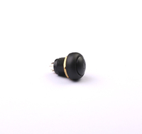 Toowei 12mm illuminé Ip67 interrupteur à bouton-poussoir étanche avec deux broches momentanées pour moto