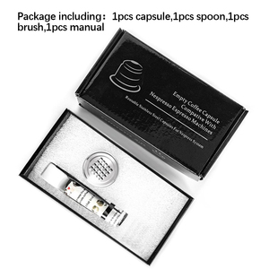 Offre Spéciale 1 Pod Wareset Capsules rechargeables réutilisables en acier inoxydable de haute qualité 304 pour machine à café <span class=keywords><strong>NESPresso</strong></span> - Product Image 6